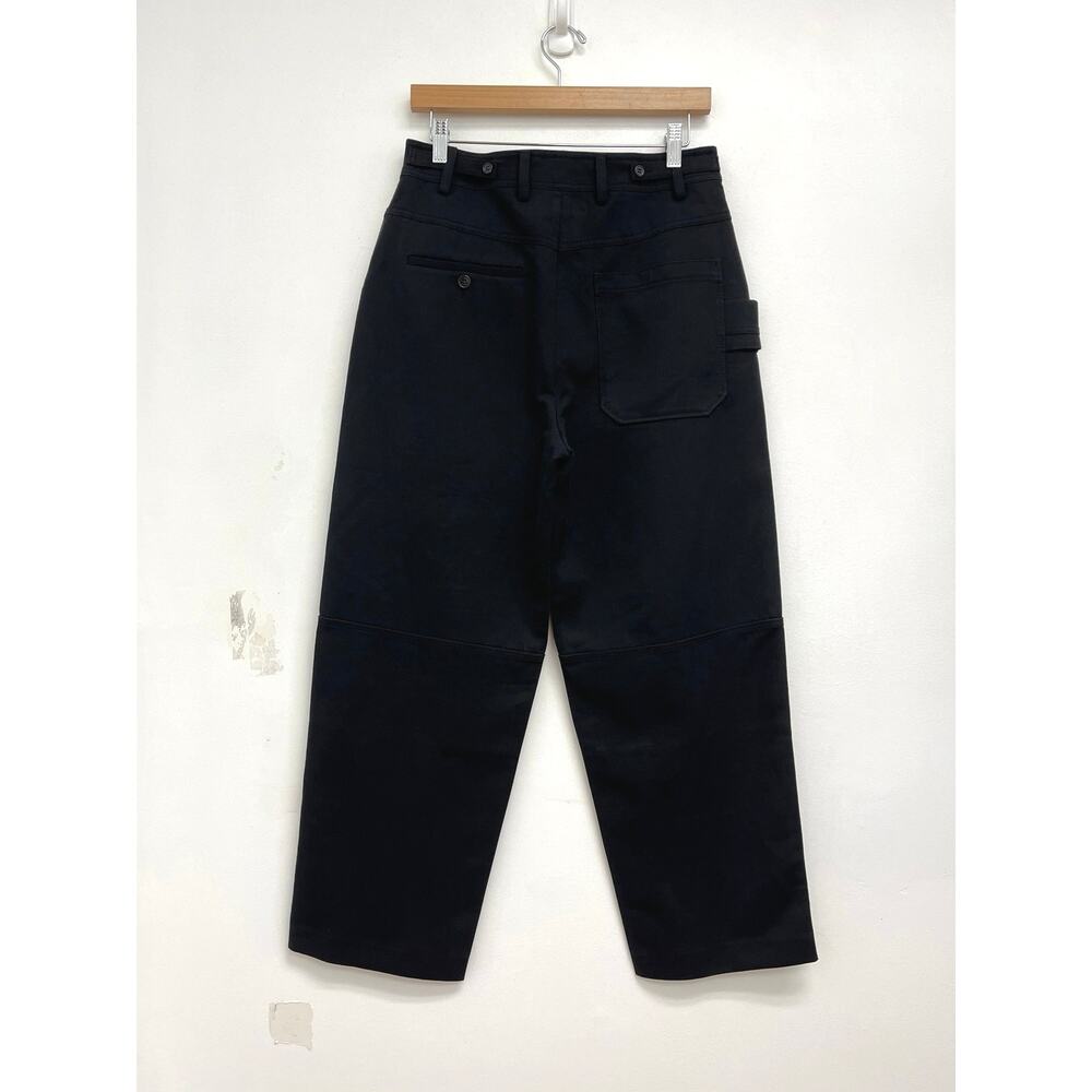 Theory Project Cotton Wool Twill Five-Pocket Relaxed Utility Barrel Pants Size 4 - Picture 5 of 16
